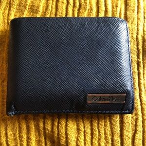Black Calvin Klein wallet